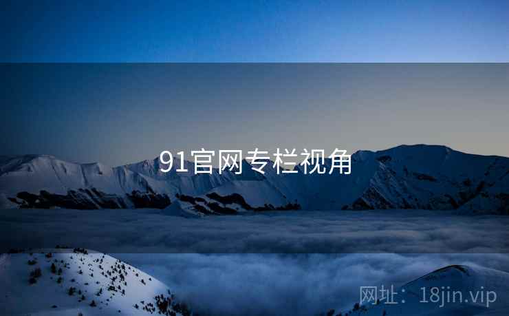 91官网专栏视角